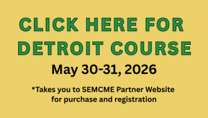 button for 2026 SEMCME detroit course